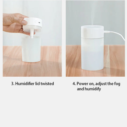 Ultrasonic LED Mini Humidifier