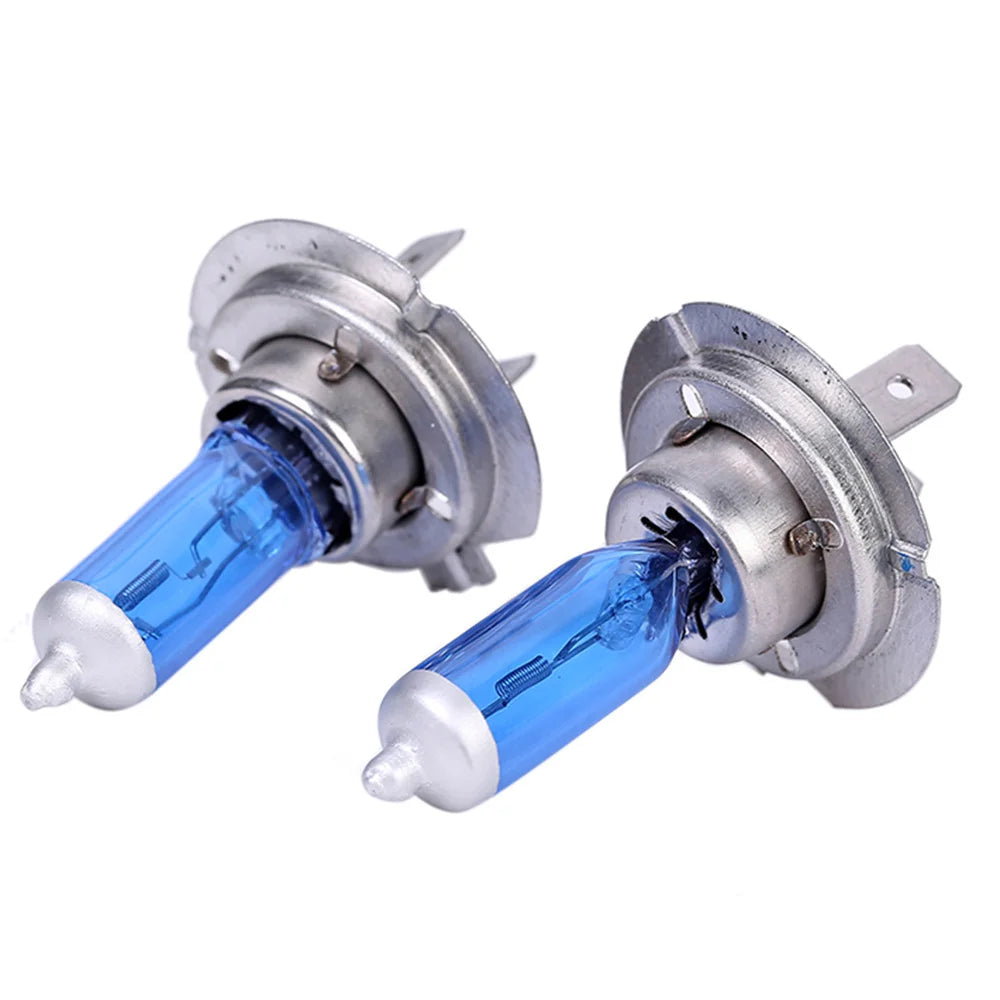 2pcs H7 Halogen Lights Car Head Light Bulb Lamp H7 12V 55W Super White 5000K-6000K 12V 100W Headlight Parking Halogen Bulb Light